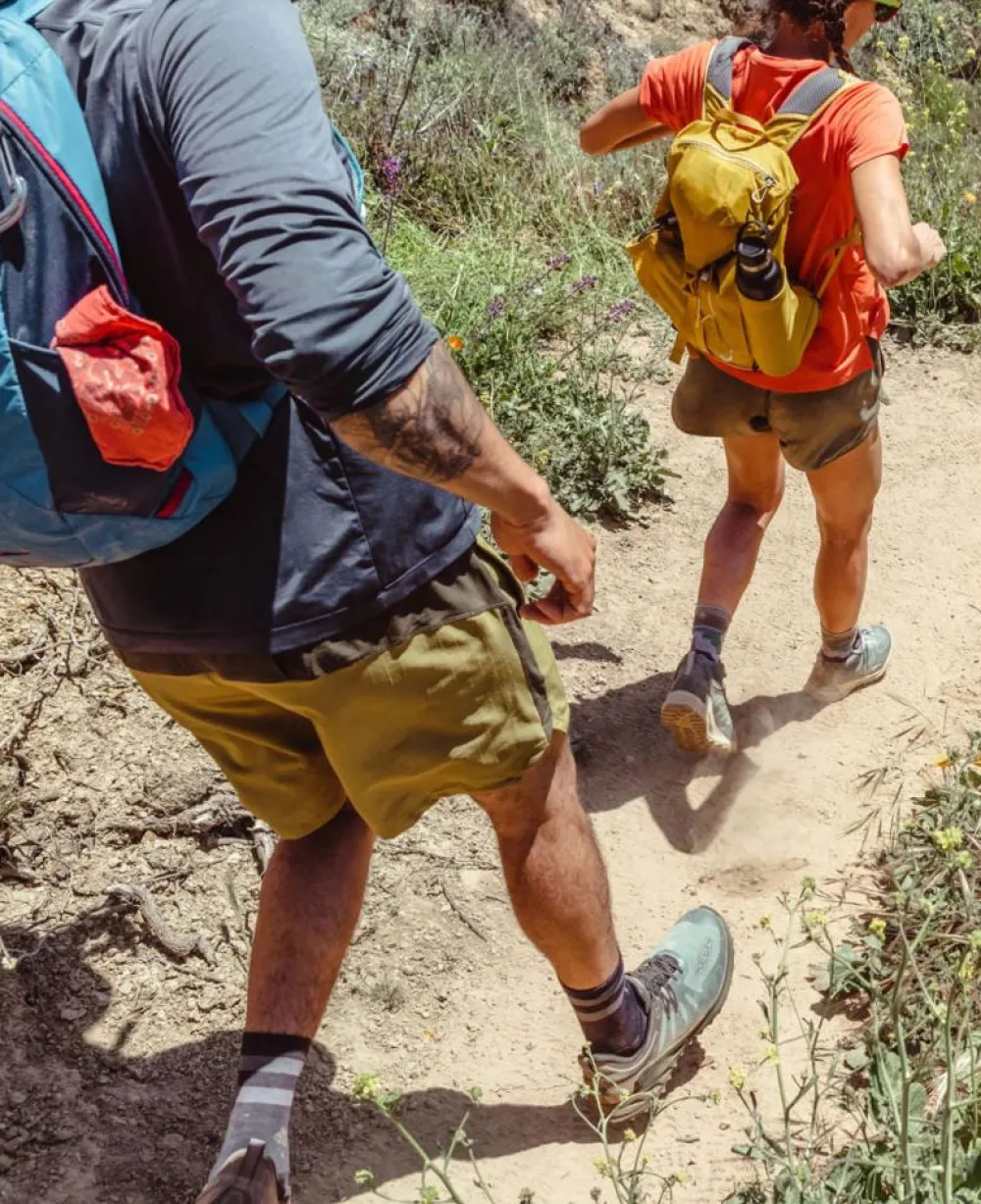 New Men'S Zionic Waterproof Hiking Shoe | Golden Yellow/Black Men Shoes
