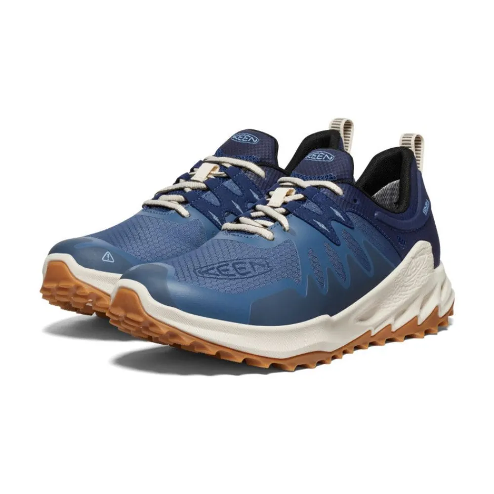 Outlet Men'S Zionic Waterproof Hiking Shoe | Vintage Indigo/Faded Denim Men Shoes