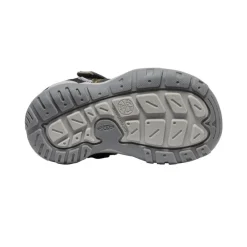 Clearance Toddlers' Knotch Peak Sneaker | Black/ Yellow Kids Shoes