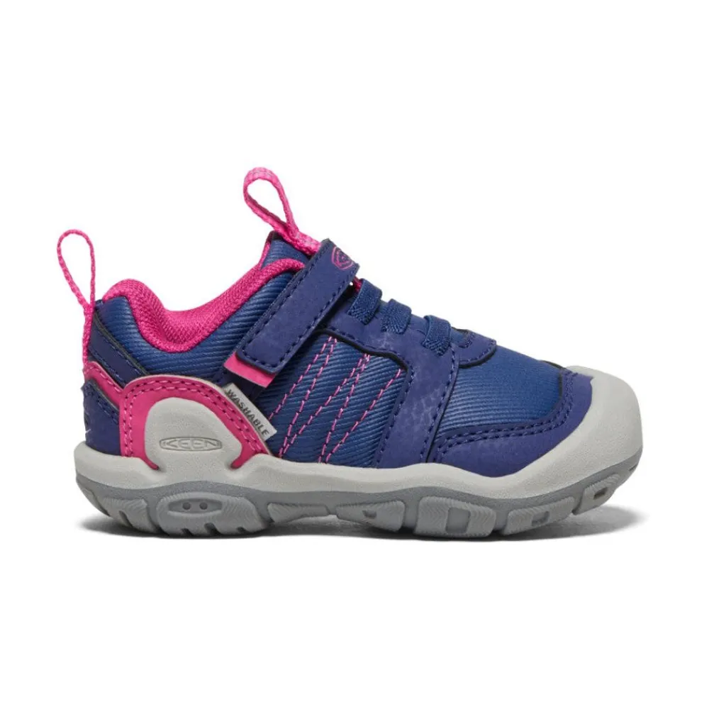 Online Toddlers' Knotch Peak Sneaker | Blue Depths/Pink Peacock Kids Shoes