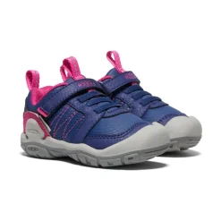 Online Toddlers' Knotch Peak Sneaker | Blue Depths/Pink Peacock Kids Shoes