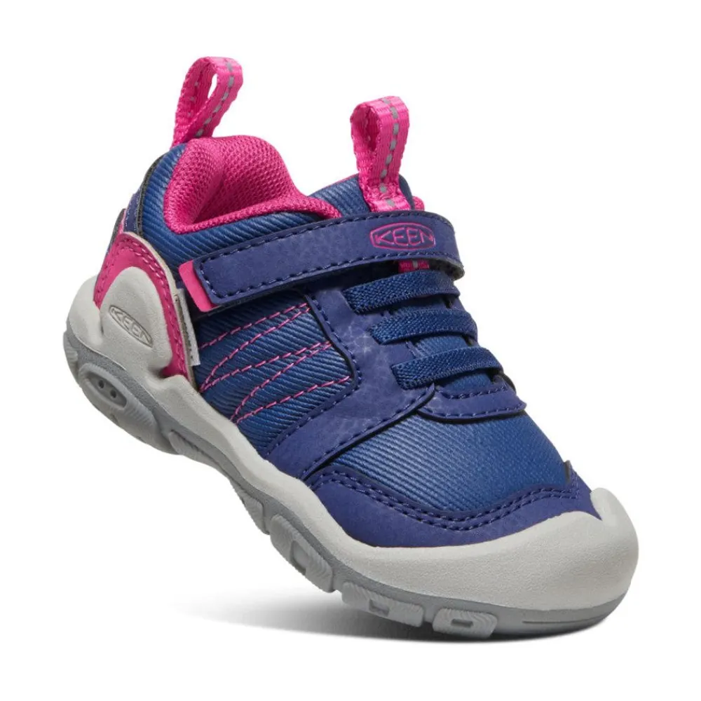 Online Toddlers' Knotch Peak Sneaker | Blue Depths/Pink Peacock Kids Shoes