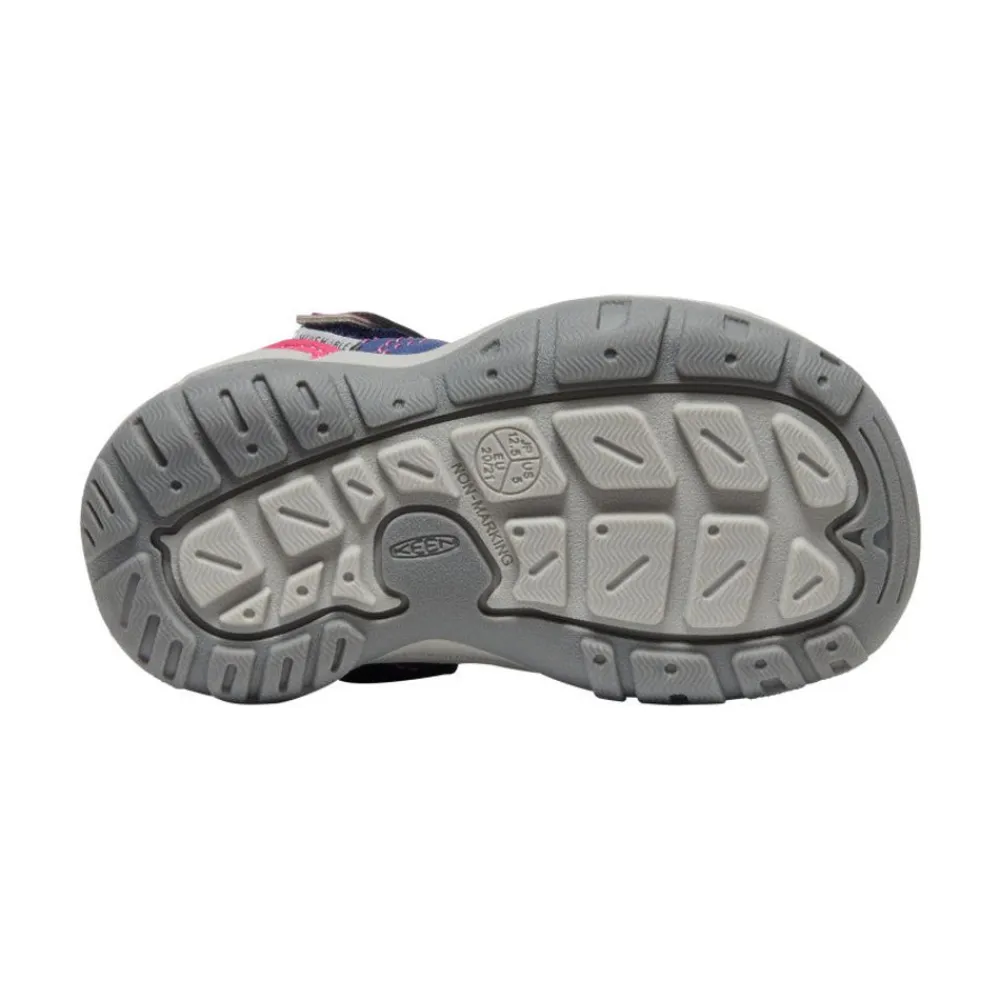 Online Toddlers' Knotch Peak Sneaker | Blue Depths/Pink Peacock Kids Shoes