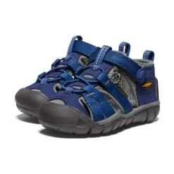Hot Toddlers' Seacamp Ii Cnx | Blue Depths/Gargoyle Kids Sandals