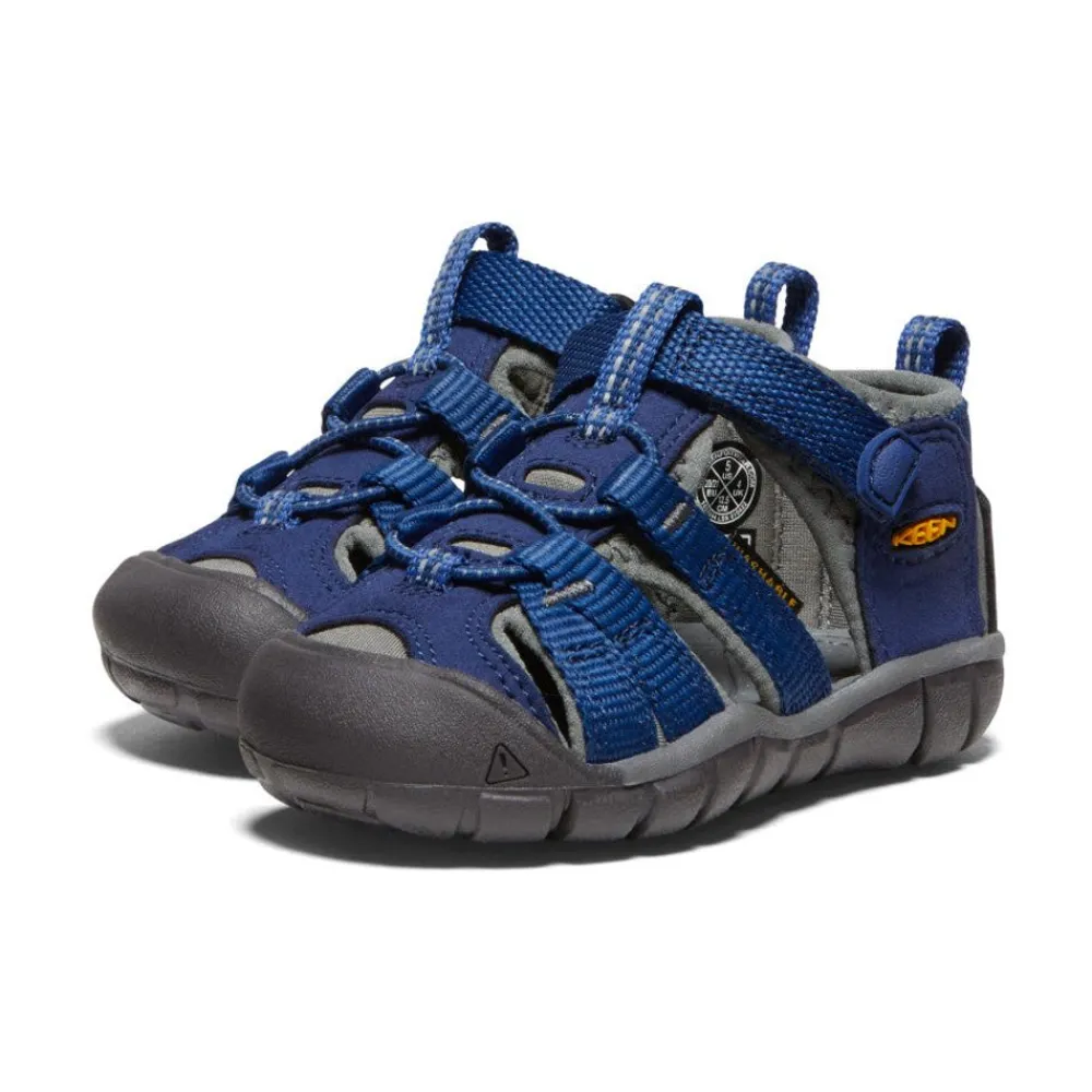 Hot Toddlers' Seacamp Ii Cnx | Blue Depths/Gargoyle Kids Sandals