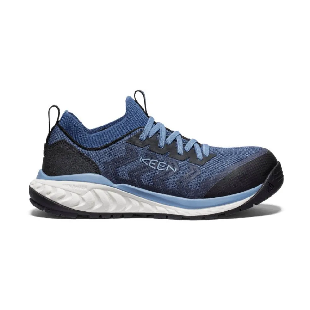 Discount Women'S Arvada Shift Esd Work Sneaker (Carbon-Fiber Toe) | Vintage Indigo/Faded Denim Women Work Boots & Shoes
