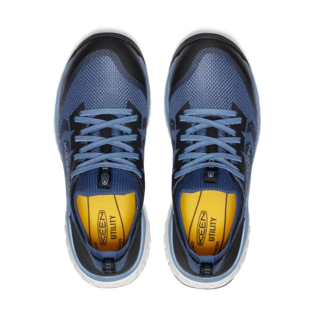 Discount Women'S Arvada Shift Esd Work Sneaker (Carbon-Fiber Toe) | Vintage Indigo/Faded Denim Women Work Boots & Shoes