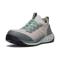 Clearance Women'S Arvada Shift Work Sneaker (Carbon-Fiber Toe) | Steel Grey/Granite Green Women Work Boots & Shoes