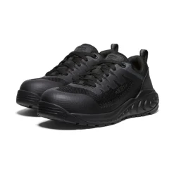 New Women'S Arvada Work Sneaker (Carbon-Fiber Toe) | Black/Black Women Work Boots & Shoes