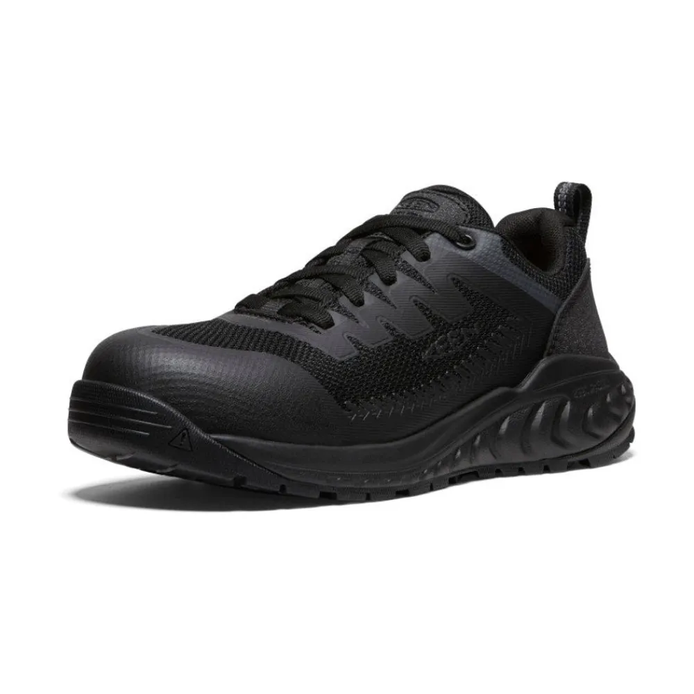 New Women'S Arvada Work Sneaker (Carbon-Fiber Toe) | Black/Black Women Work Boots & Shoes