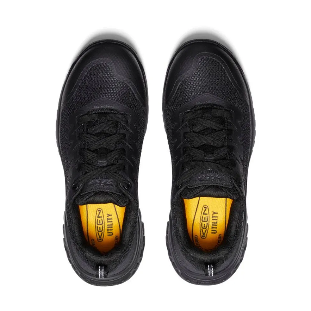 New Women'S Arvada Work Sneaker (Carbon-Fiber Toe) | Black/Black Women Work Boots & Shoes