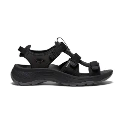 Outlet Women'S Astoria West Open-Toe | Black/Black Women Sandals