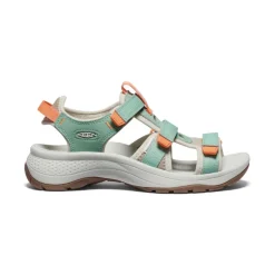 Outlet Women'S Astoria West Open-Toe | Granite Green/Tangerine Women Sandals