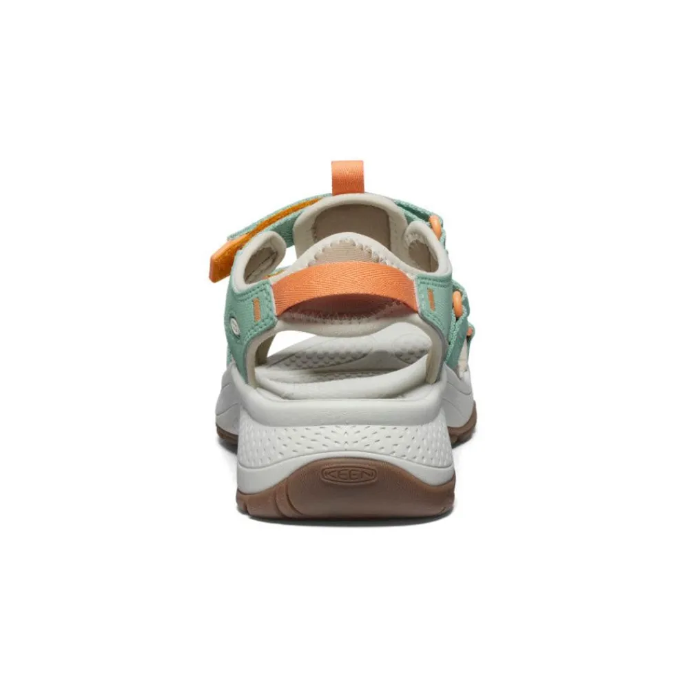 Outlet Women'S Astoria West Open-Toe | Granite Green/Tangerine Women Sandals