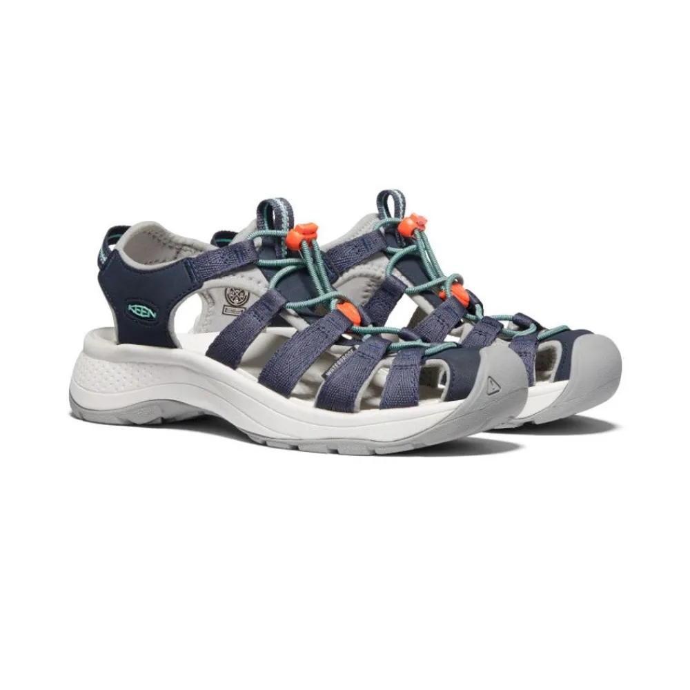 Fashion Women'S Astoria West Sandal | Navy/Beveled Glass Women Sandals