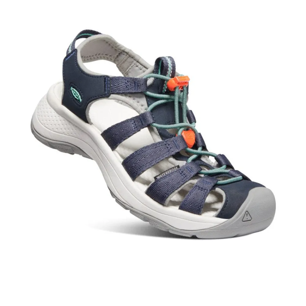Fashion Women'S Astoria West Sandal | Navy/Beveled Glass Women Sandals