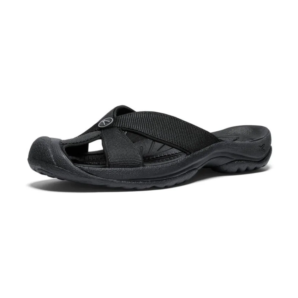 Fashion Women'S Bali Slide Sandal | Black/Steel Grey Women Slip-Ons