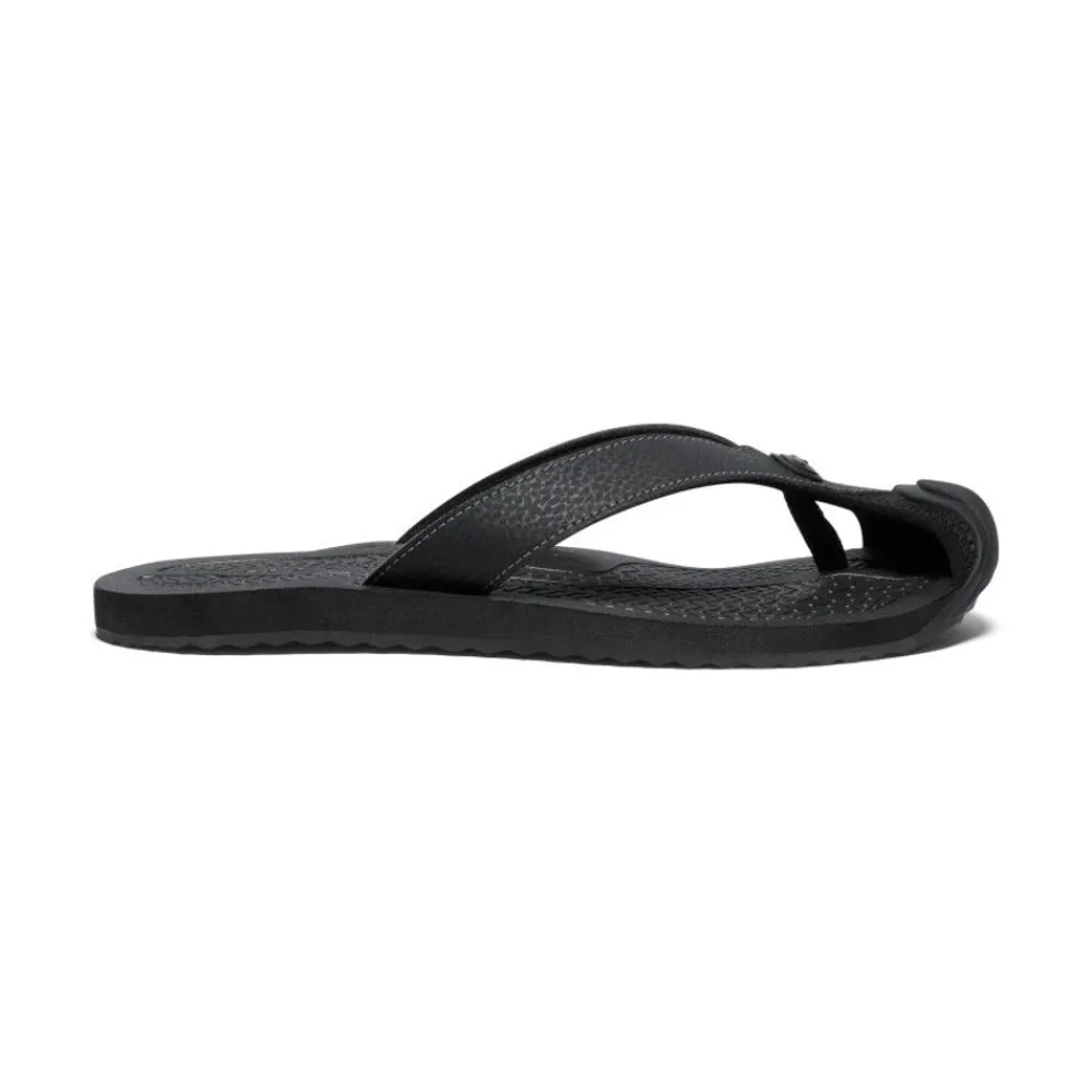 Fashion Women'S Barbados Flip-Flop | Black/Steel Grey Women Slip-Ons