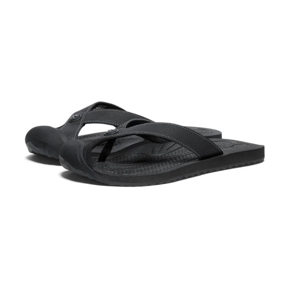 Fashion Women'S Barbados Flip-Flop | Black/Steel Grey Women Slip-Ons