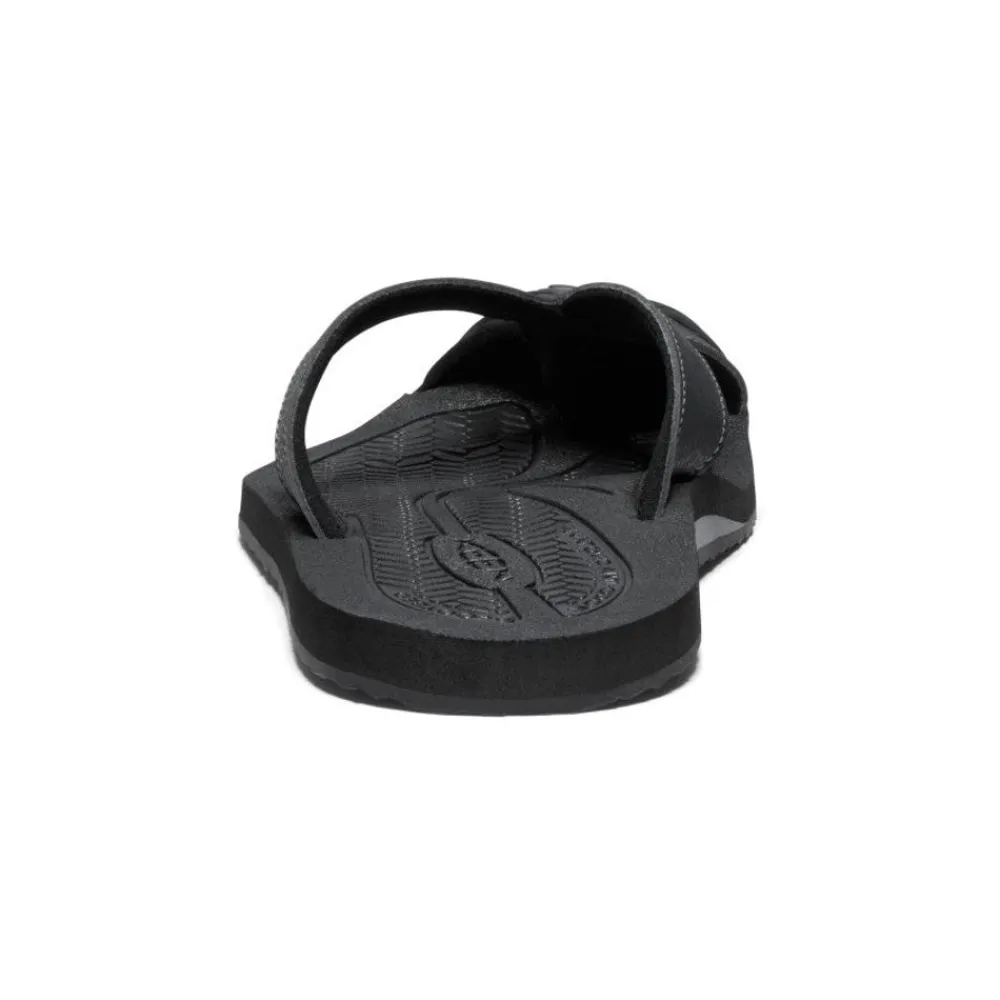 Fashion Women'S Barbados Flip-Flop | Black/Steel Grey Women Slip-Ons