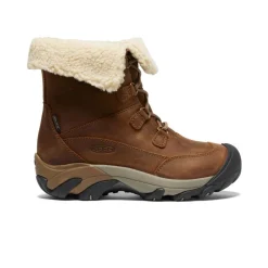 Hot Women'S Betty Waterproof Short Boot | Brown/Shitake Women Boots