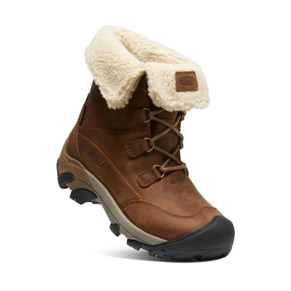 Hot Women'S Betty Waterproof Short Boot | Brown/Shitake Women Boots