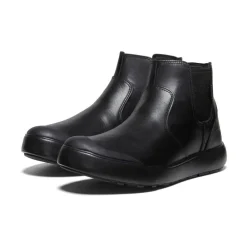 Outlet Women'S Elena Waterproof Chelsea | Black/Black Women Slip-Ons