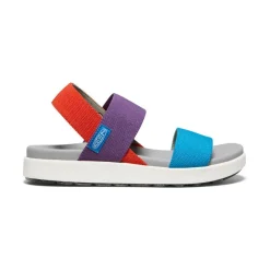 Discount Women'S Elle Backstrap Sandal | Charisma/Red Clay/Fjord Blue Tri-Tone Women Sandals