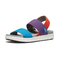 Discount Women'S Elle Backstrap Sandal | Charisma/Red Clay/Fjord Blue Tri-Tone Women Sandals