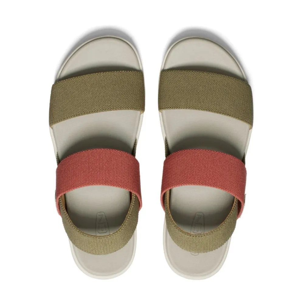 Fashion Women'S Elle Backstrap Sandal | Martini Olive/Baked Clay Women Sandals