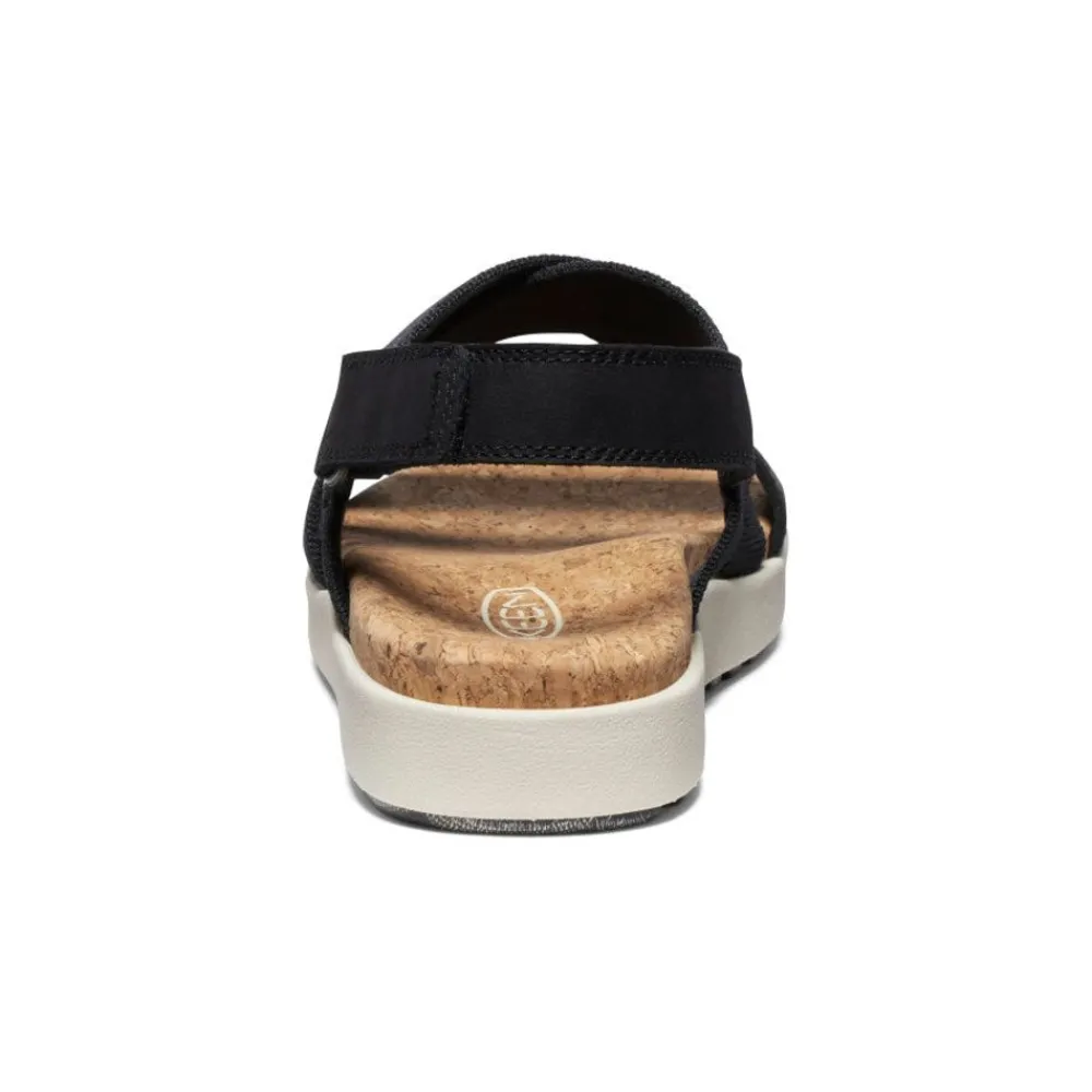 Hot Women'S Elle Criss Cross Sandal | Black/Birch Women Sandals