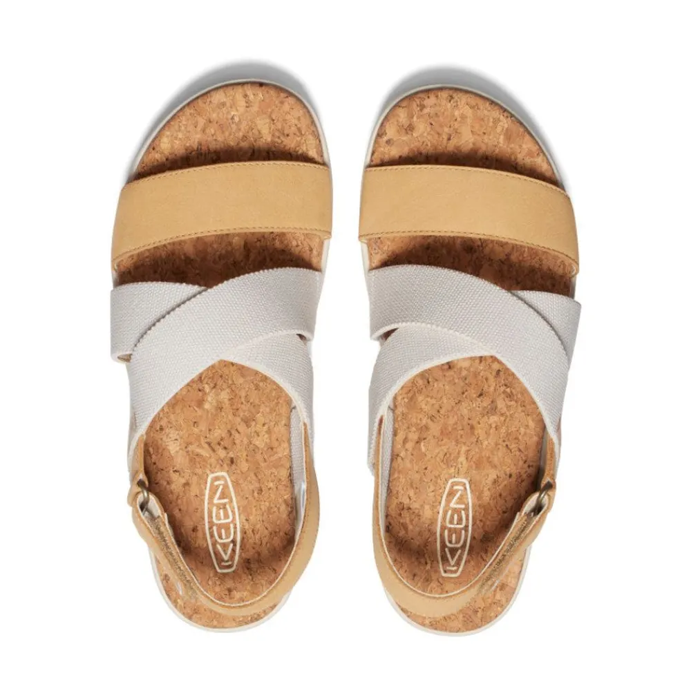 Best Women'S Elle Criss Cross Sandal | Birch/Curry Women Sandals