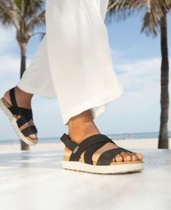 Best Women'S Elle Criss Cross Sandal | Birch/Curry Women Sandals