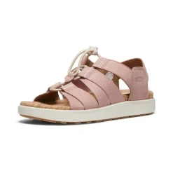 Fashion Women'S Elle Mixed Strap Sandal | Fawn/Birch Women Sandals
