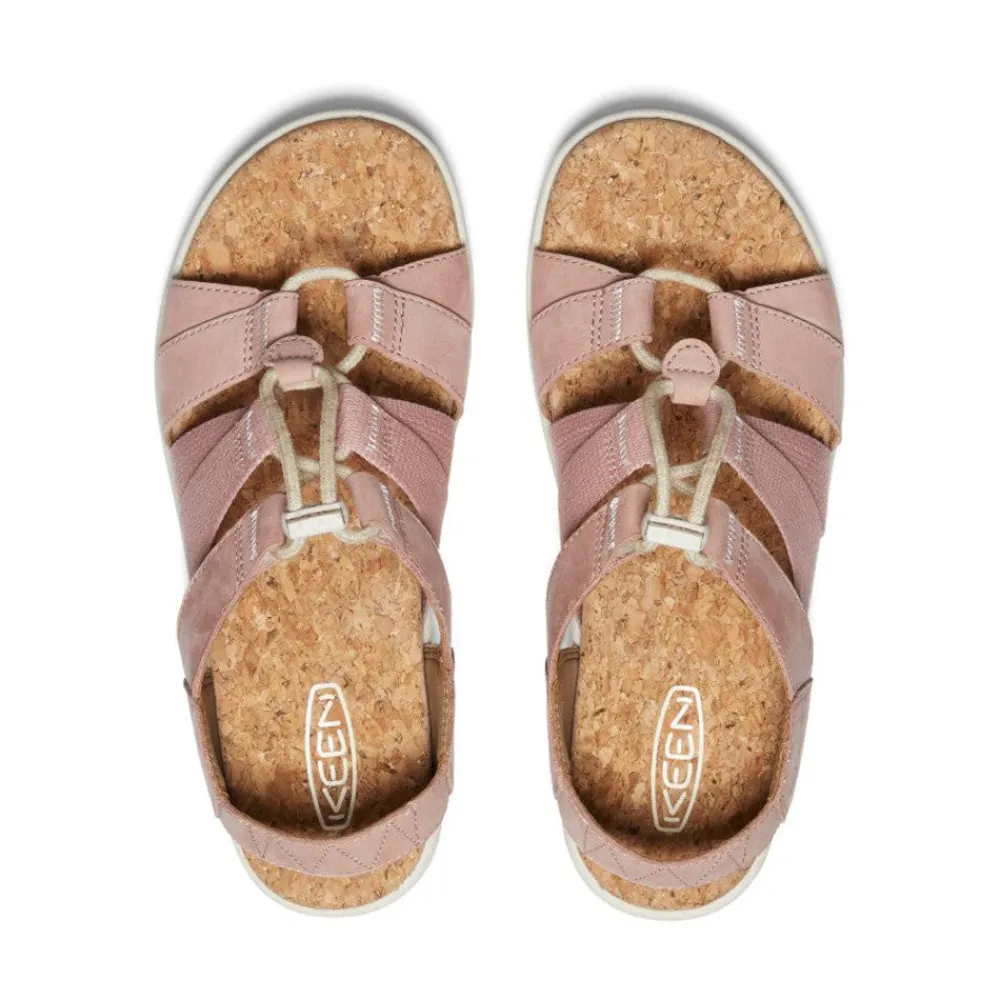 Fashion Women'S Elle Mixed Strap Sandal | Fawn/Birch Women Sandals