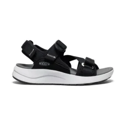 Online Women'S Elle Sport Backstrap Sandal | Black/Steel Grey Women Sandals