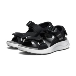 Online Women'S Elle Sport Backstrap Sandal | Black/Steel Grey Women Sandals
