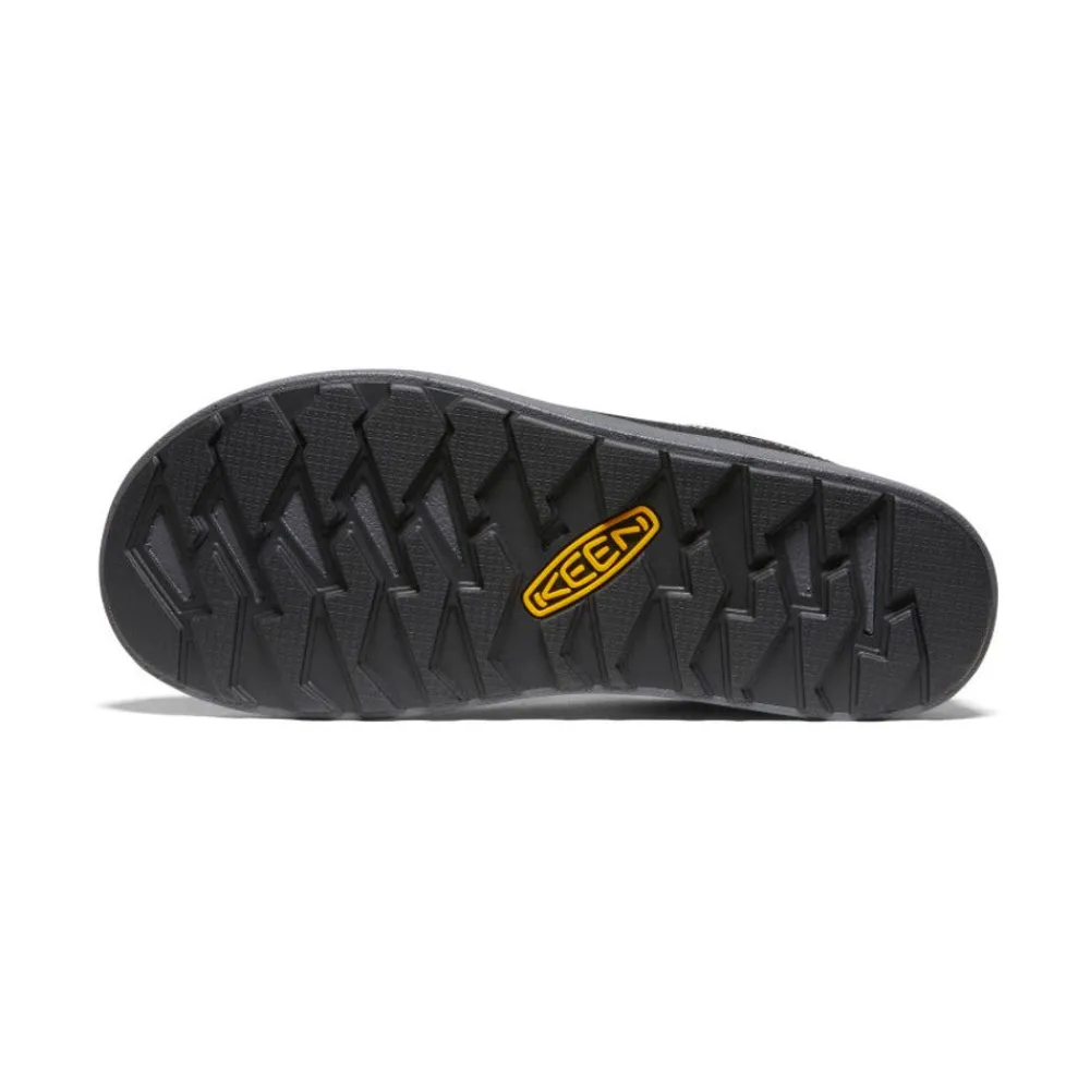 New Women'S Elle Suede Mule | Black/Magnet Women Slip-Ons
