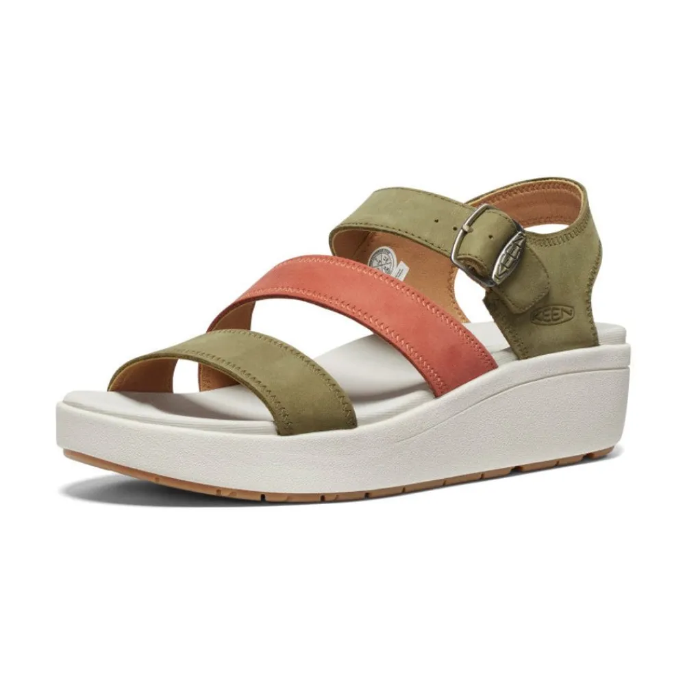 Fashion Women'S Ellecity Backstrap | Martini Olive/Baked Clay Women Sandals