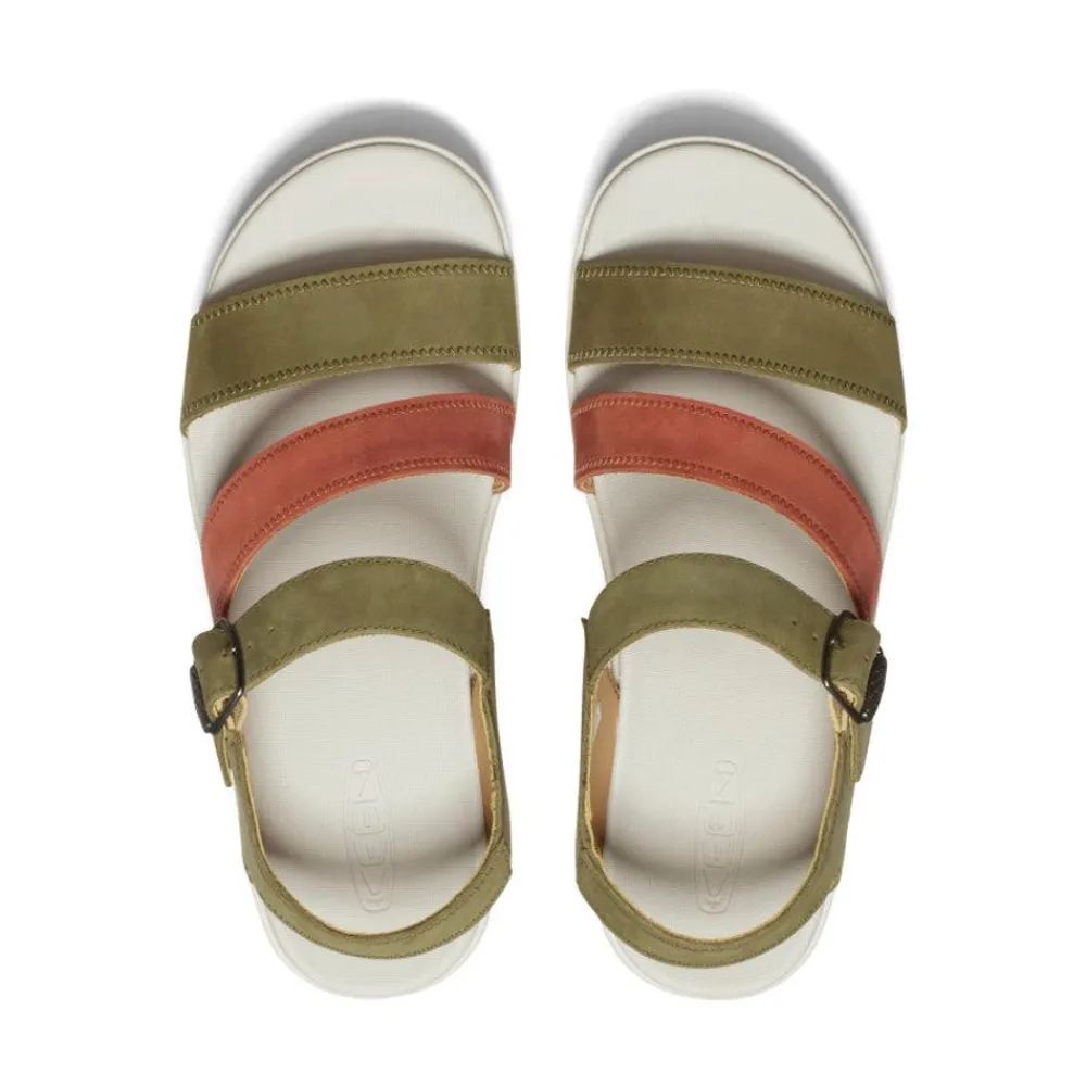 Fashion Women'S Ellecity Backstrap | Martini Olive/Baked Clay Women Sandals