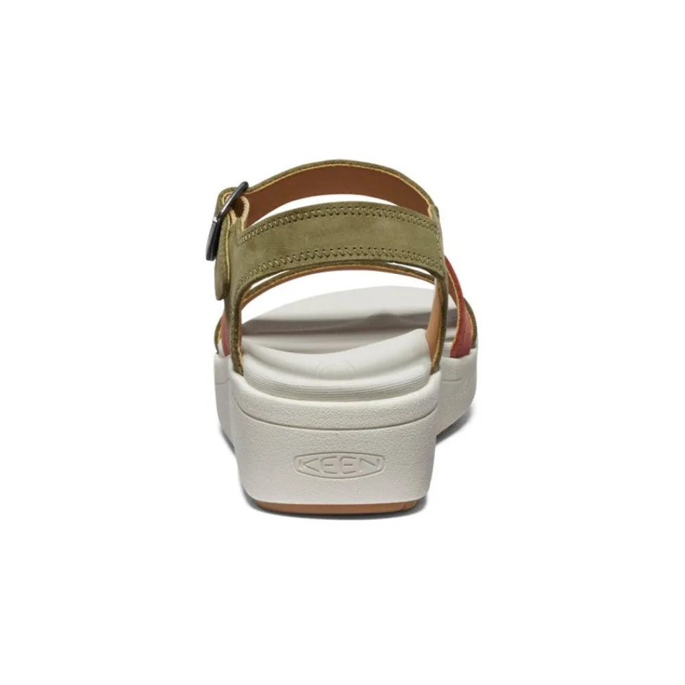 Fashion Women'S Ellecity Backstrap | Martini Olive/Baked Clay Women Sandals