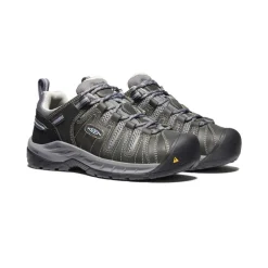 Best Women'S Flint Ii (Soft Toe) | Steel Grey/Paloma Women Work Boots & Shoes