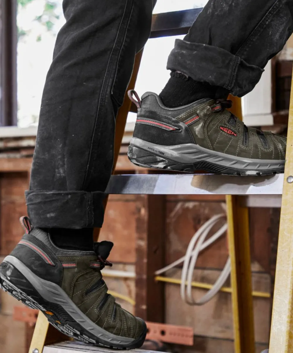 Online Women'S Flint Ii (Steel Toe) | Magnet/Rose Women Work Boots & Shoes