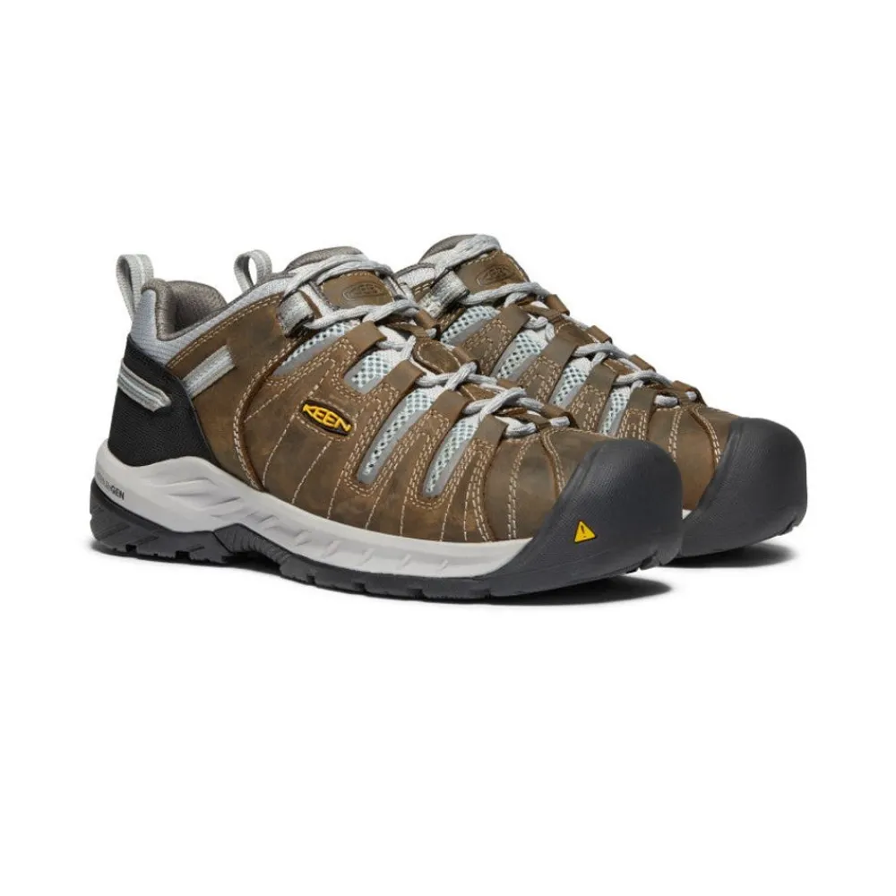 Outlet Women'S Flint Ii (Steel Toe) | Cascade Brown/Surf Spray Women Work Boots & Shoes