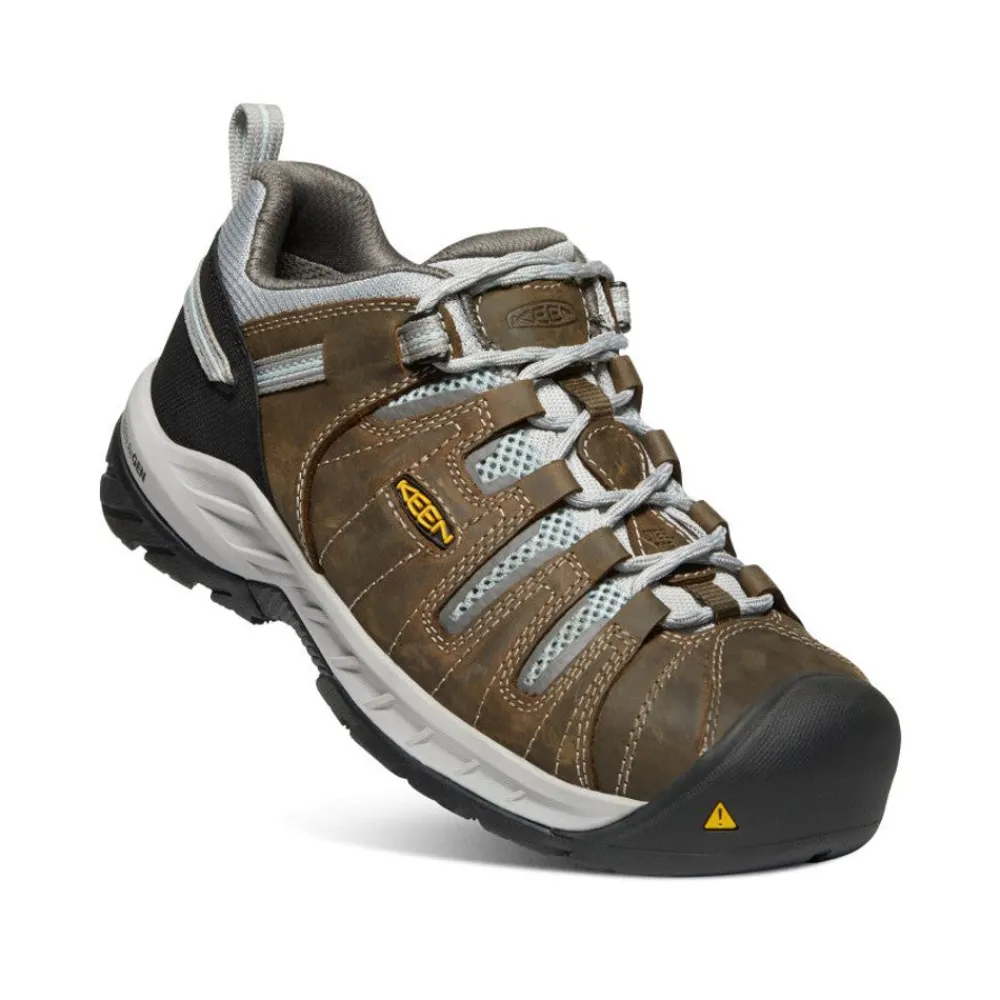 Outlet Women'S Flint Ii (Steel Toe) | Cascade Brown/Surf Spray Women Work Boots & Shoes