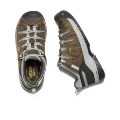 Outlet Women'S Flint Ii (Steel Toe) | Cascade Brown/Surf Spray Women Work Boots & Shoes