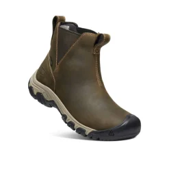 Best Women'S Greta Waterproof Chelsea | Olive/Timberwolf Women Slip-Ons