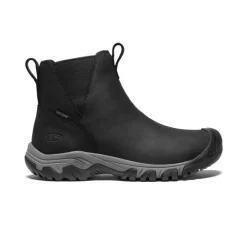Hot Women'S Greta Waterproof Chelsea | Black/Steel Grey Women Slip-Ons