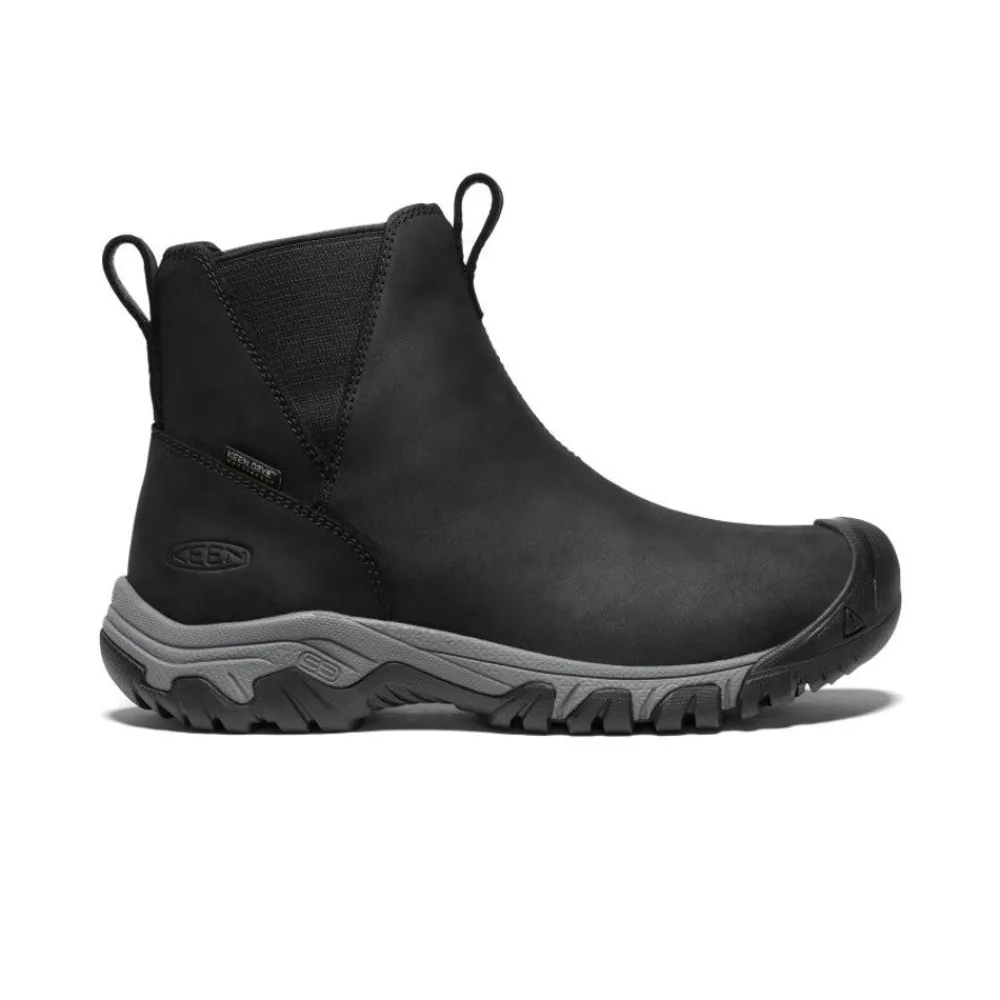 Hot Women'S Greta Waterproof Chelsea | Black/Steel Grey Women Slip-Ons