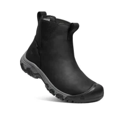 Hot Women'S Greta Waterproof Chelsea | Black/Steel Grey Women Slip-Ons